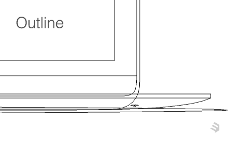 MacBook Outline